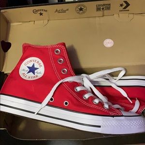 Red converse